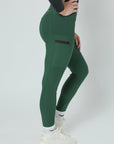 Legging à enfiler au quotidien (vert forêt)