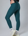 Thermal Performance Full Seat Riding Leggings (Teal)