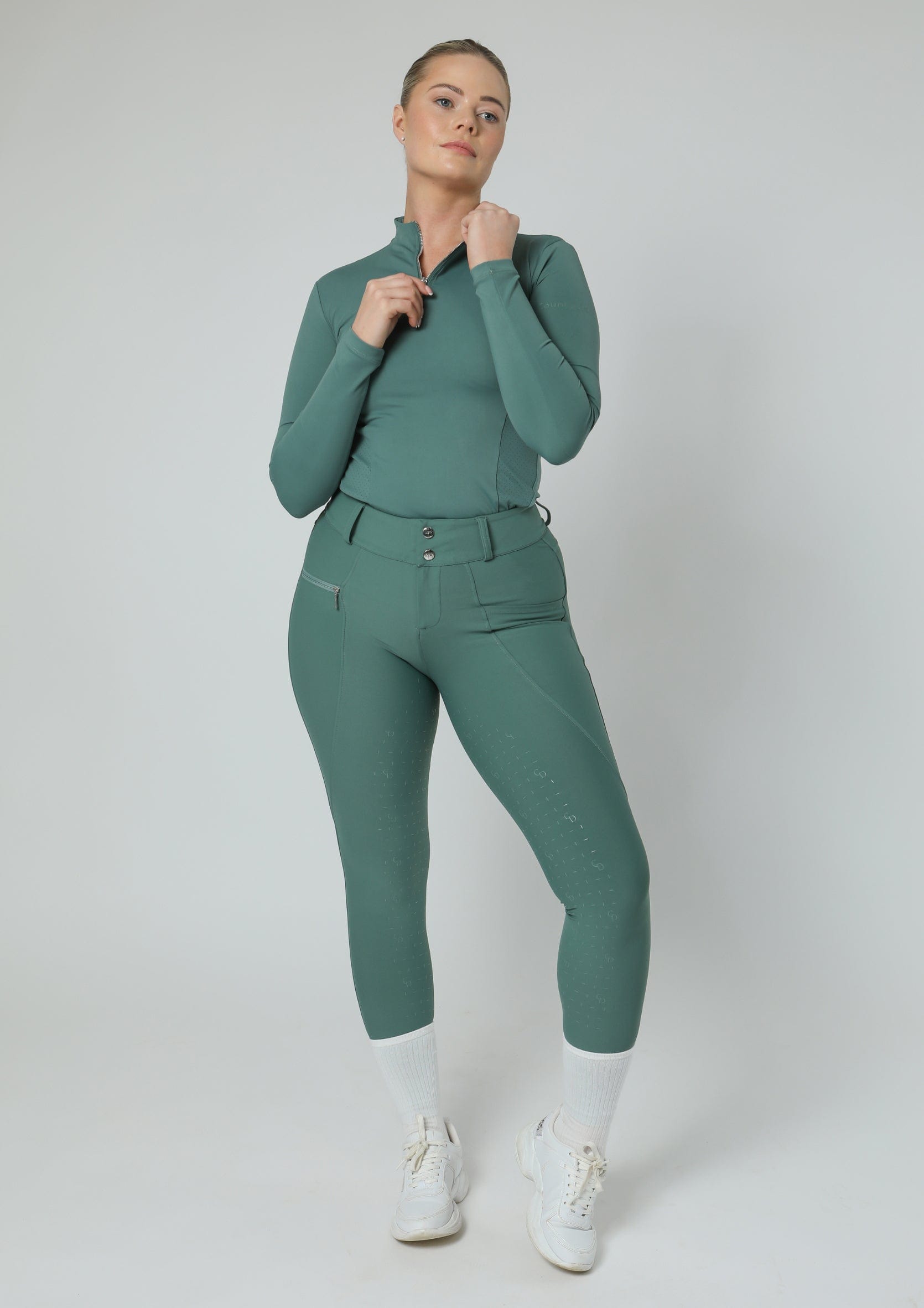 Protech Reithose (Salbeigrün)