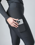 Classic Pull On Riding Leggings (Black)