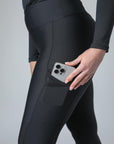 Classic Pull On Riding Leggings (Black)