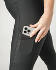 Motion Full Seat Riding Leggings (Black)