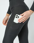 Legging à enfiler de tous les jours (anthracite)