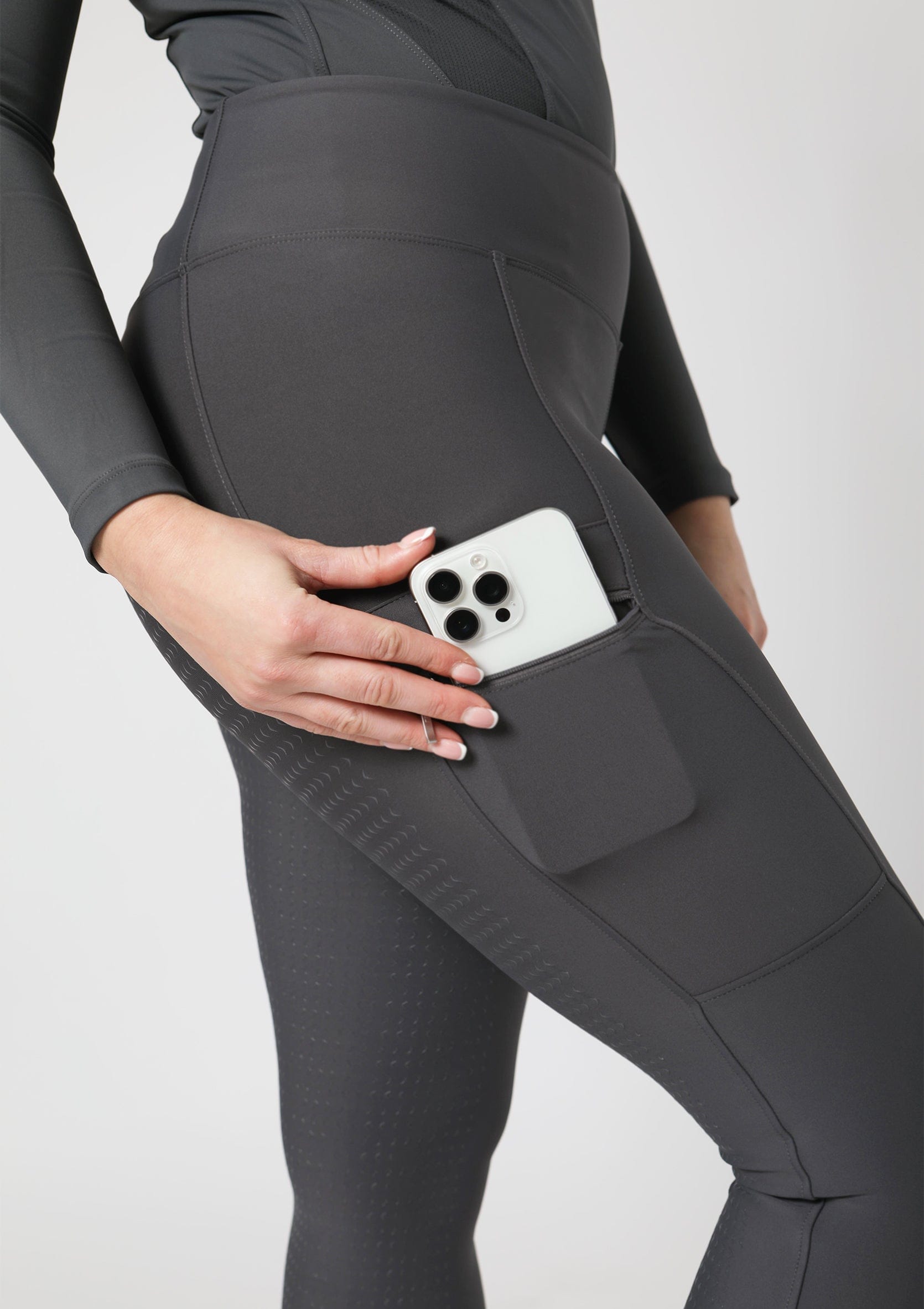 Leggings d'équitation Motion Full Seat (anthracite)