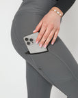 Legging à enfiler au quotidien (gris)