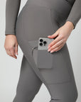 Motion Reitleggings mit Vollbesatz (Grau)