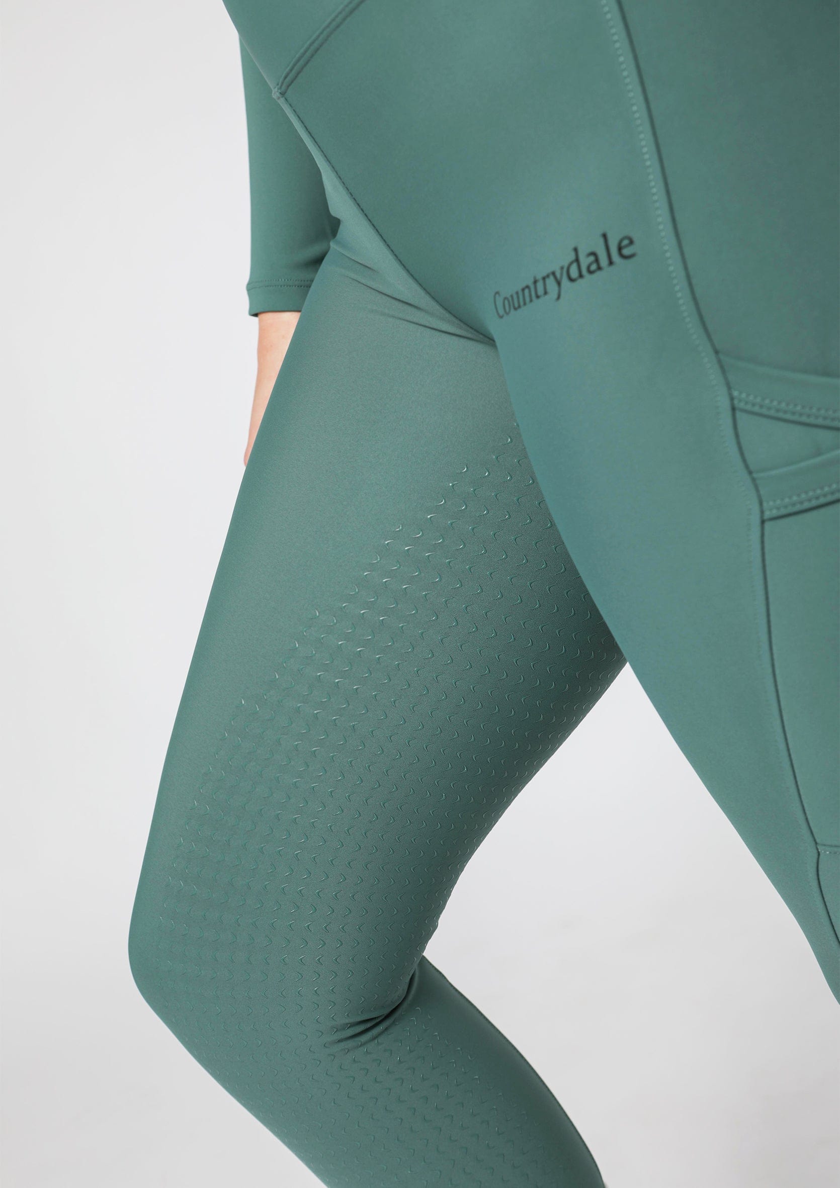 Leggings d'équitation Motion Full Seat (sauge)