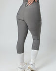 Legging d'équitation classique à enfiler (gris)