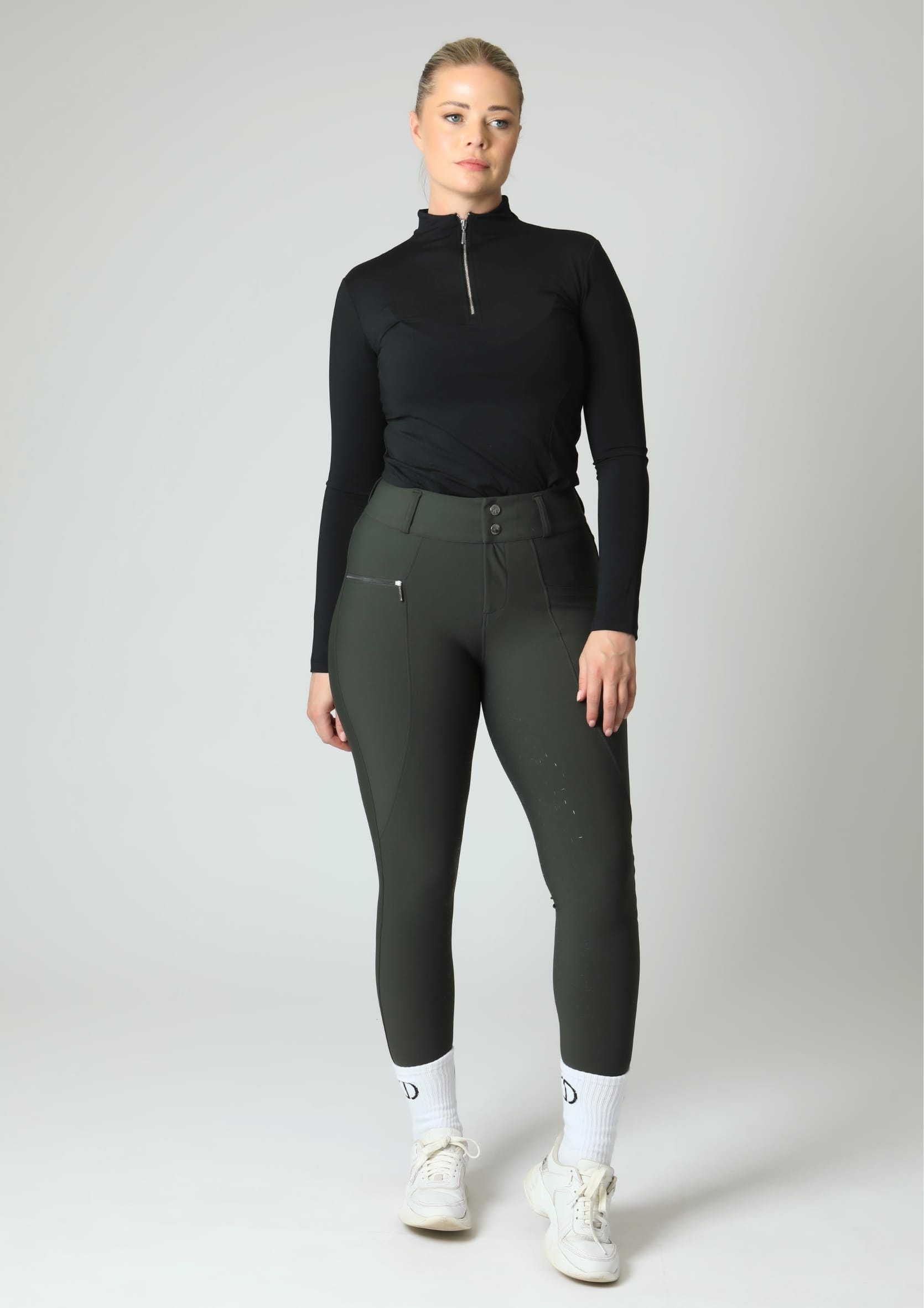 Protech Riding Breggings (Forest Green)