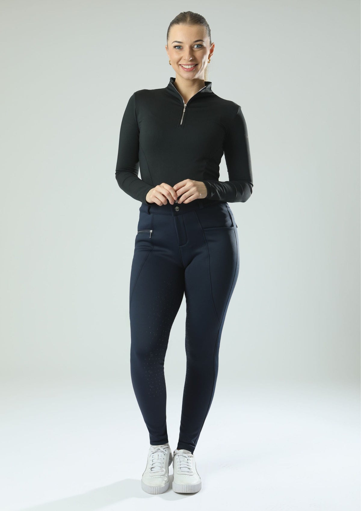 Protech Thermal-Reitleggings (Marine)
