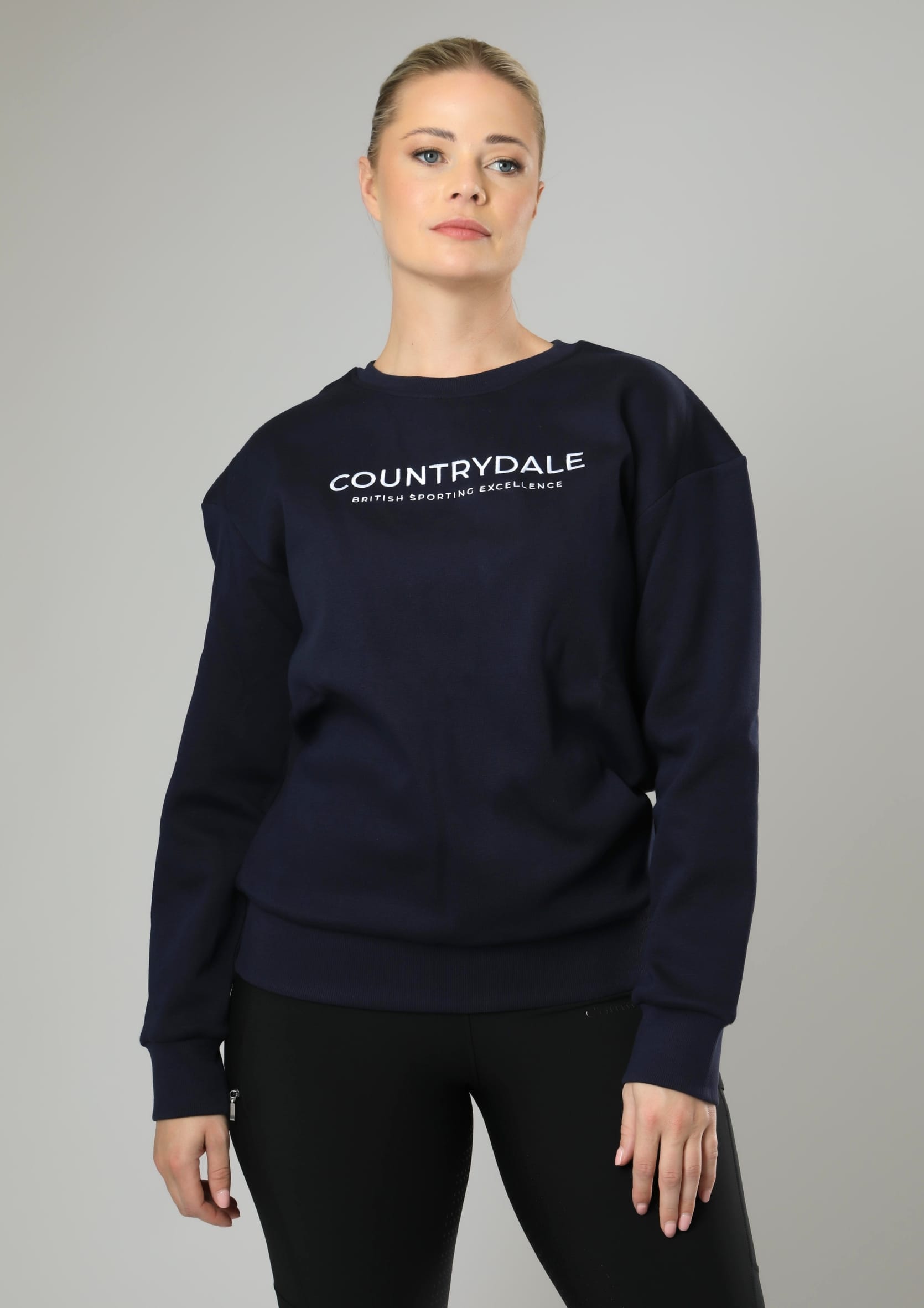 Kensington Crew Neck Jumper (Navy)