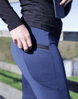 ThermoDry Pull On Riding Tights (Navy)
